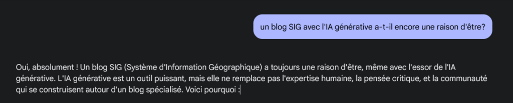 blog SIG et IA générative